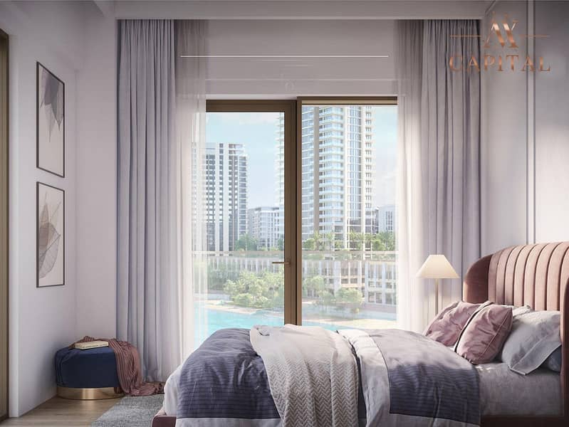 位于迪拜溪港，格罗夫公寓 1 卧室的公寓 1550000 AED - 8868548