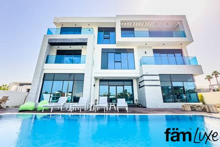 8 Bedroom Villa for Sale in Palm Jumeirah, Dubai - 8BR Custom Villa @ PALM BILLIONAIRES Frond