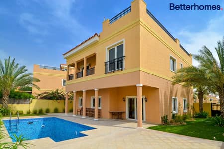 5 Bedroom Villa for Rent in The Villa, Dubai - Type A1 Hacienda | Private Pool & Garden