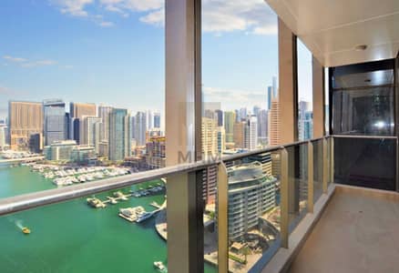 2 Bedroom Apartment for Rent in Dubai Marina, Dubai - 2BHK+Maid Close Kitchen | Panoramic Full Marina View