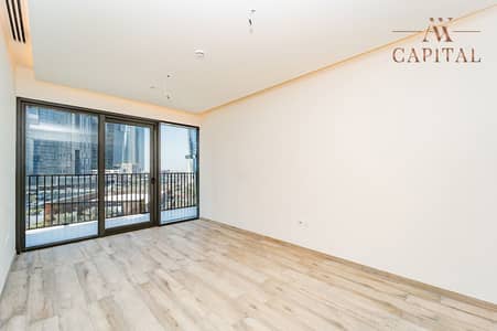 1 Bedroom Flat for Rent in Business Bay, Dubai - Unfurnished |Mid floor |Partial Canal View |Vacant