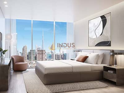 شقة 1 غرفة نوم للبيع في الخليج التجاري، دبي - DG1-Living-by-DarGlobal-6-592x444. jpg