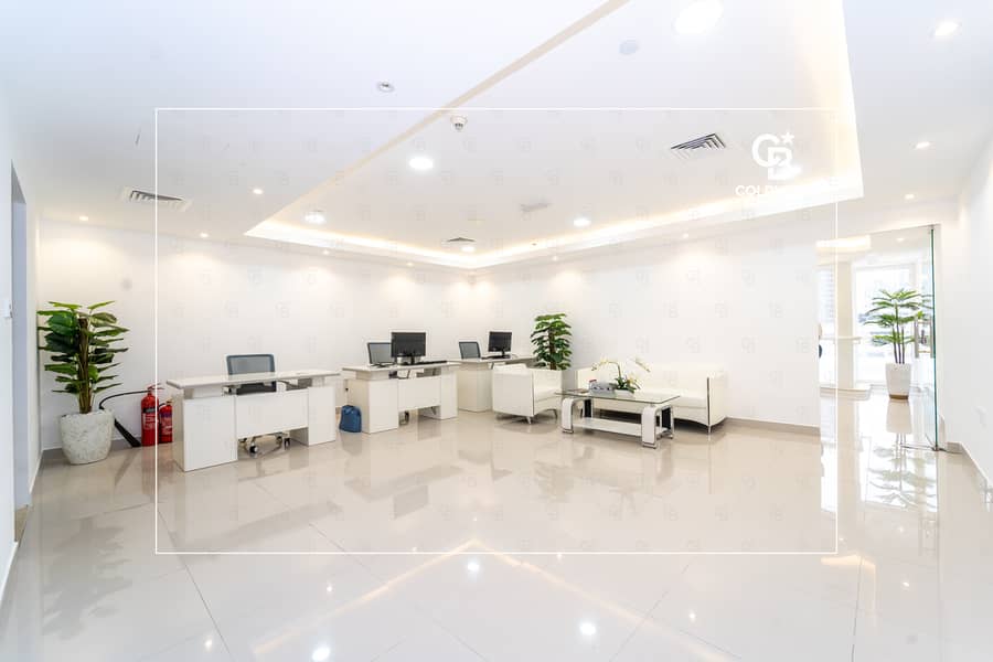 Renovated Furnished Medium size office | Sheikh Zayed view