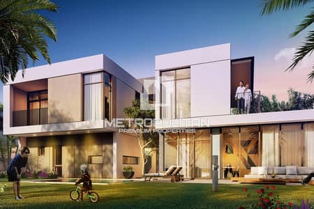 4 Bedroom Villa for Sale in Al Furjan, Dubai - Elevated Plot | On The Pool and Park | Type C