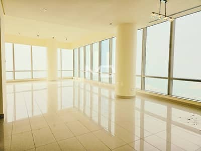 3 Bedroom Apartment for Rent in Corniche Area, Abu Dhabi - Full Sea View | Amazing Corner Unit | High Floor