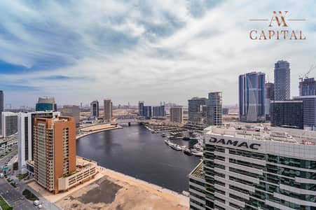 2 Bedroom Flat for Rent in Business Bay, Dubai - Canal View | High Floor | Bright | Luxury Unit