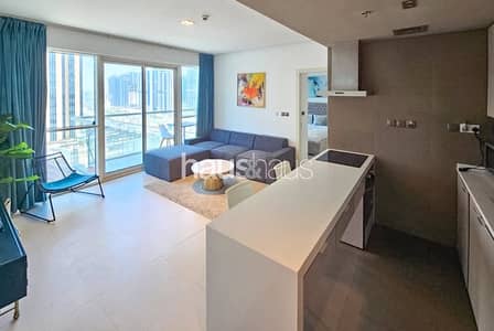 1 Bedroom Flat for Rent in Dubai Marina, Dubai - Prime location | Balcony | Neat | Furnished