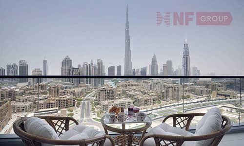 شقة 2 غرفة نوم للبيع في وسط مدينة دبي، دبي - Elite-Downtown-Burj-Khalifa-Community-Views. jpg