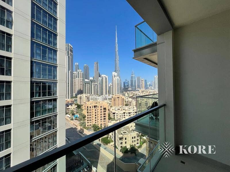 Burj Khalifa View | Kitchen Appliances Equipped