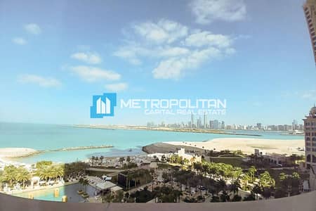 2 Bedroom Apartment for Rent in The Marina, Abu Dhabi - Full Sea View | Irresistible | Furnished | Vacant