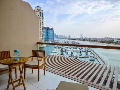 朱美拉棕榈岛， 迪拜 单身公寓待售 - 位于朱美拉棕榈岛，棕榈景观公寓，棕榈景观公寓西楼 的公寓 1350000 AED - 8870786