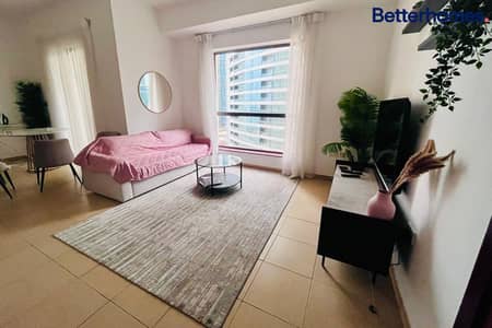 1 Bedroom Apartment for Rent in Jumeirah Beach Residence (JBR), Dubai - Partial Sea Views | Furnished | Spacious Layout