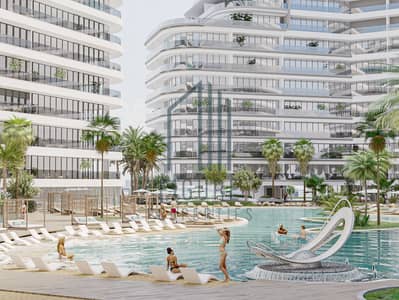 3 Bedroom Apartment for Sale in Arjan, Dubai - Swimming_pool_view_1. jpg
