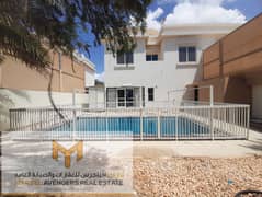 Private Swimming Pool !! Private Entrance Villa !! Private Garden !! 4 BR Villa With Maidroom + Driver Room In MBZ City