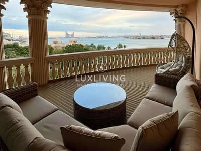 3 Bedroom Apartment for Rent in Palm Jumeirah, Dubai - Palm and Skyline View | Beach Access | Branded