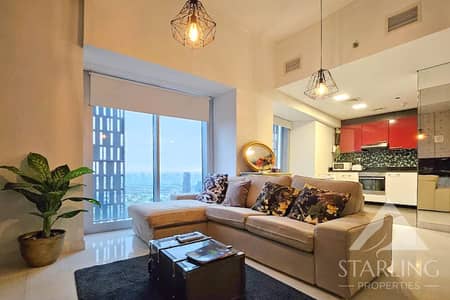 Studio for Rent in Dubai Marina, Dubai - Marina View | High Floor | Fully-furnished