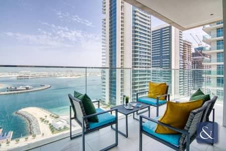 2 Bedroom Apartment for Sale in Dubai Harbour, Dubai - Full Palm View | Corner Unit | VOT