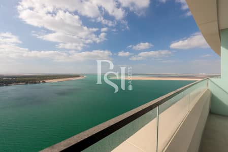 1 Bedroom Flat for Rent in Al Raha Beach, Abu Dhabi - al-raha-beach-sail-tower-abudhabi-balcony-view (3). jpg
