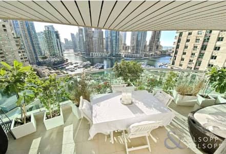 2 Bedroom Apartment for Sale in Dubai Marina, Dubai - Full Marina View | 2Bed | Terrace | Vacant