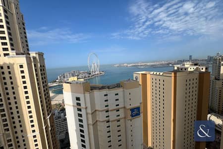 2 Bedroom Flat for Sale in Jumeirah Beach Residence (JBR), Dubai - Upgraded | Vacant | Full Sea Views | High Floor