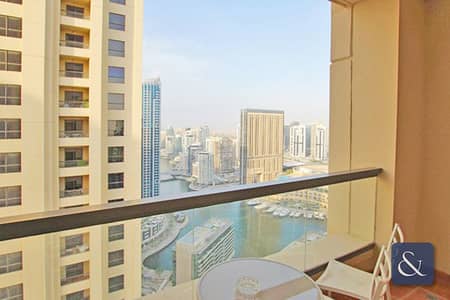 2 Bedroom Apartment for Sale in Jumeirah Beach Residence (JBR), Dubai - Partial Marina and Sea View | High Floor