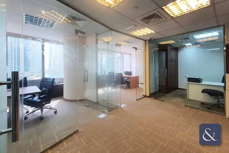 Office for Sale in Jumeirah Lake Towers (JLT), Dubai - GRADE A TOWER | PARTITIONED | LAKE VIEW