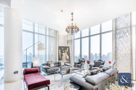 4 Bedroom Penthouse for Sale in Dubai Marina, Dubai - Upgraded | Marina And Ain View | Triplex