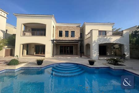 6 Bedroom Villa for Rent in Jumeirah Golf Estates, Dubai - 6 Bed | Vacant | Golf View | Tarragona Type