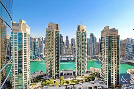 2 Bedroom Flat for Sale in Dubai Marina, Dubai - 2 Bed | Mid Floor | Marina And Sea Views