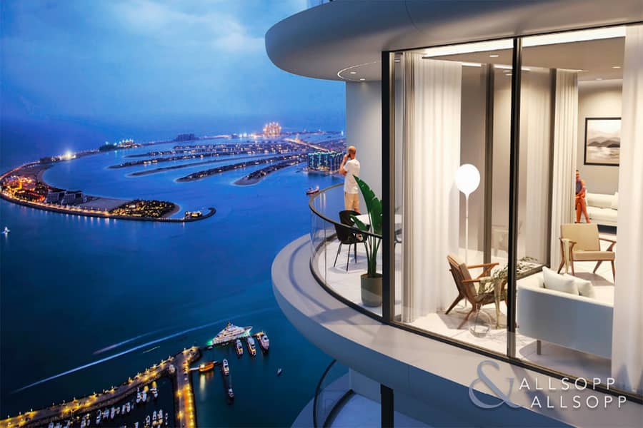 位于迪拜港，索布哈海洋天堂公寓，索巴海文大厦A座 3 卧室的公寓 25582371 AED - 8873202