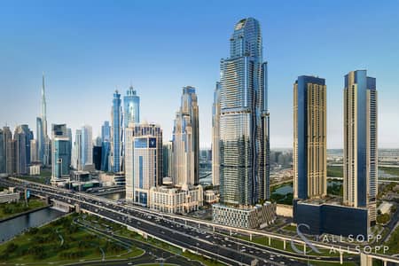 2 Bedroom Flat for Sale in Business Bay, Dubai - Al Habtoor Tower | Iconic | High Floor