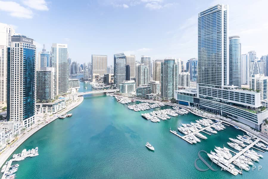 Full Marina View | 3 Bed Penthouse | Unique