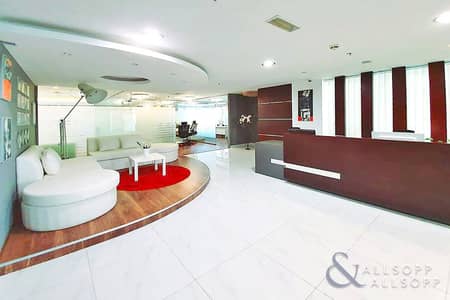Office for Sale in Sheikh Zayed Road, Dubai - FULLY FURNISHED | VOT | 3 PARKING SPACES