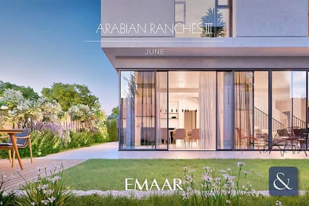 4 Bedroom Villa for Sale in Arabian Ranches 3, Dubai - Single Row | Payment Plan | Prime Location