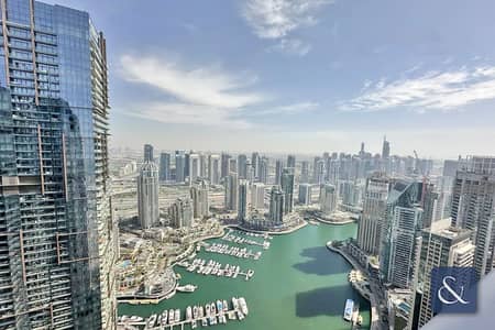 1 Bedroom Flat for Sale in Dubai Marina, Dubai - Vacant | Full Marina View | High Floor