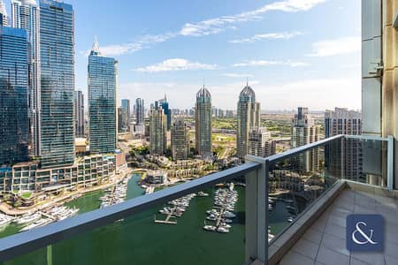 1 Bedroom Flat for Sale in Dubai Marina, Dubai - Emaar Development | High Floor | Marina & Sea View