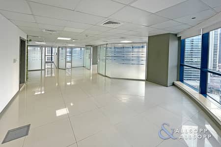 Office for Rent in Jumeirah Lake Towers (JLT), Dubai - CLOSE TO METRO | PARTITIONED | VACANT NOW