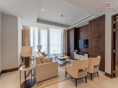 2 Bedroom Apartment for Rent in Downtown Dubai, Dubai - Fully Furnished | High Floor | Well Maintained