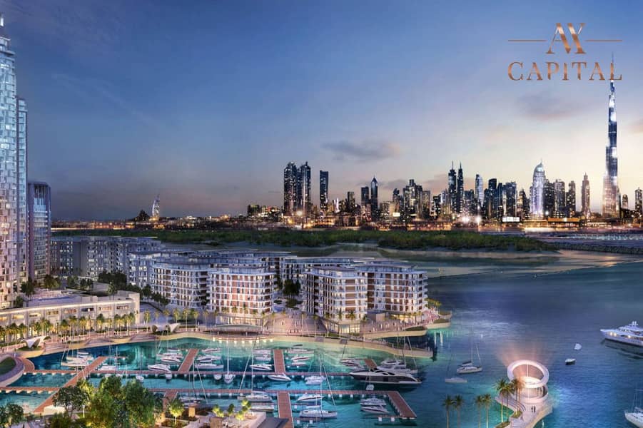 位于迪拜溪港，格罗夫2期，海湾二期 8 号楼 2 卧室的公寓 3000000 AED - 8874433