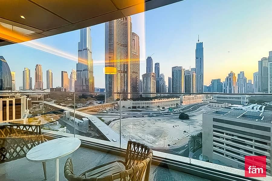Luxurious 2BR | Burj View | Connected to Metro