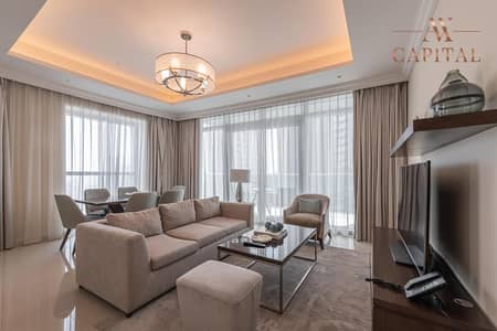2 Bedroom Apartment for Rent in Downtown Dubai, Dubai - Large Layout | Burj and Fountain View | Vacant