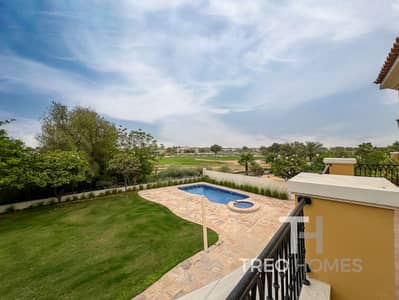 6 Bedroom Villa for Rent in Arabian Ranches, Dubai - Golf Course View | Private Pool | Vacant
