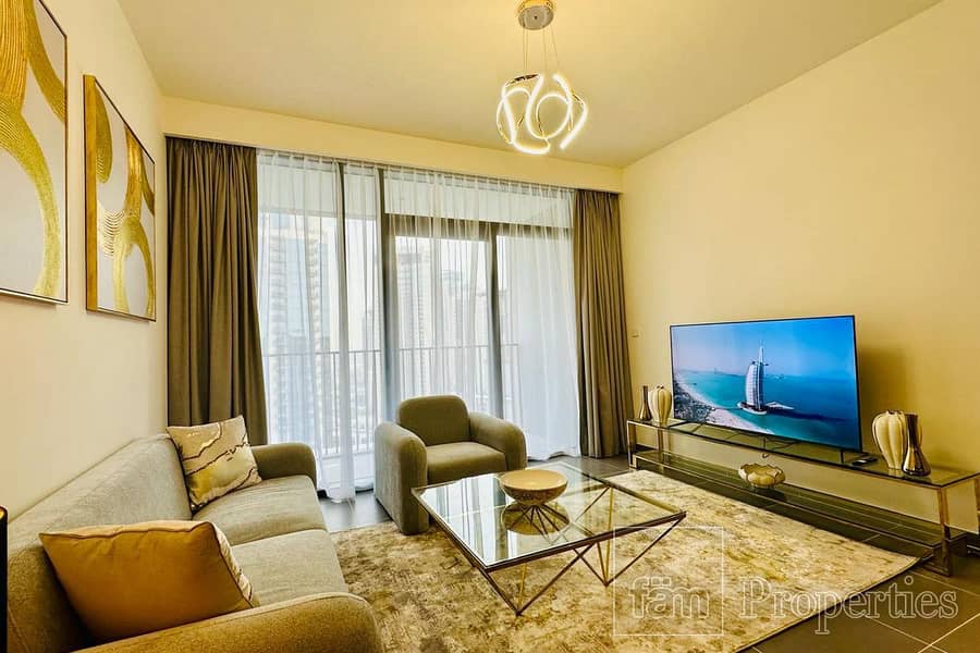 位于迪拜溪港，溪边谷缘度假屋，溪缘 1 号大厦 1 卧室的公寓 110000 AED - 8874858