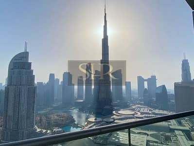 2 Bedroom Apartment for Rent in Downtown Dubai, Dubai - Burj Khalifa View | High Floor | Fully Furnished