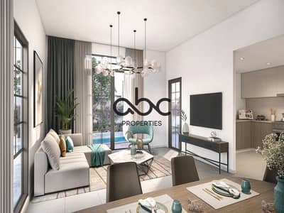 5 Bedroom Villa for Sale in Yas Island, Abu Dhabi - ALDAR_YasParkViews_CGI34_Livingroom_04a_NoPPL_10K. jpg