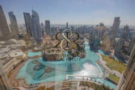 Full Panoramic Fountain & Burj View | Spacious 2BR