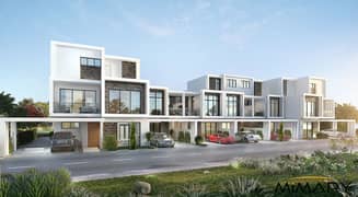 Single Raw 4B Townhouse (Close To handover) for sale in Damac Hills