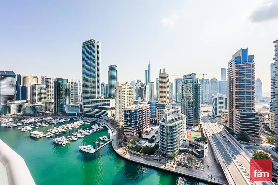 位于迪拜码头，滨海码头，滨海码头2号公寓 3 卧室的公寓 150000 AED - 8703187