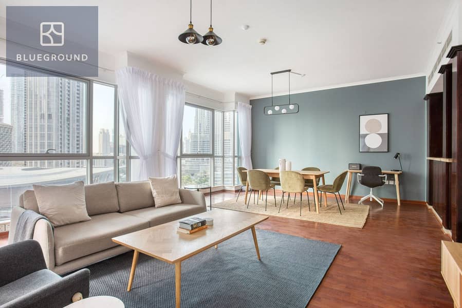 Burj Khalifa View | Furnished | Flexible Terms