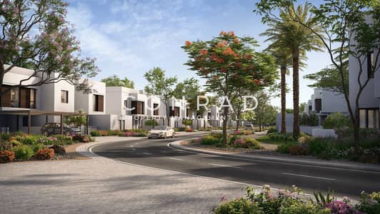 3 Bedroom Townhouse for Sale in Yas Island, Abu Dhabi - 8 The Corner Of The Street. png